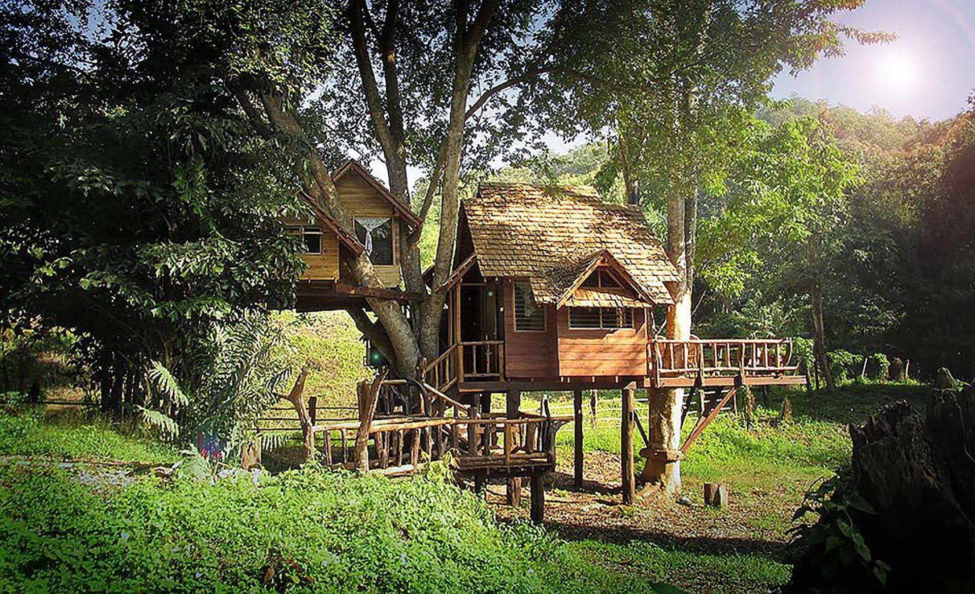 Rabeang Pasak Treehouse Resort Chiang Mai Bagian luar foto